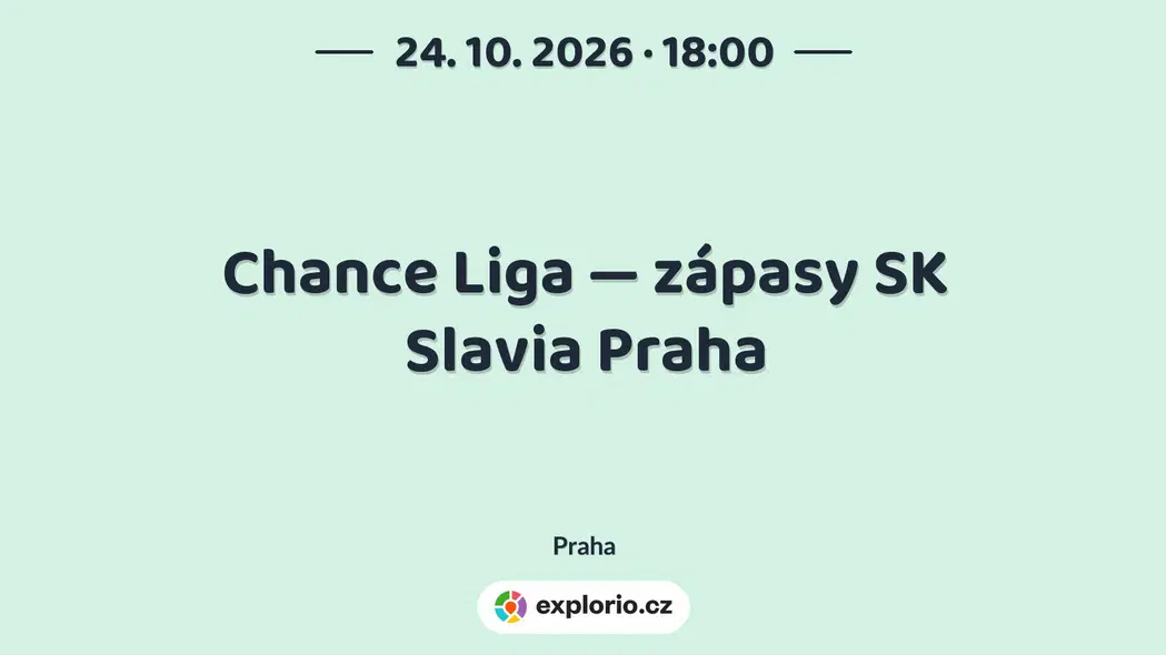 Chance Liga — zápasy SK Slavia Praha – sport a Pohyb, Praha