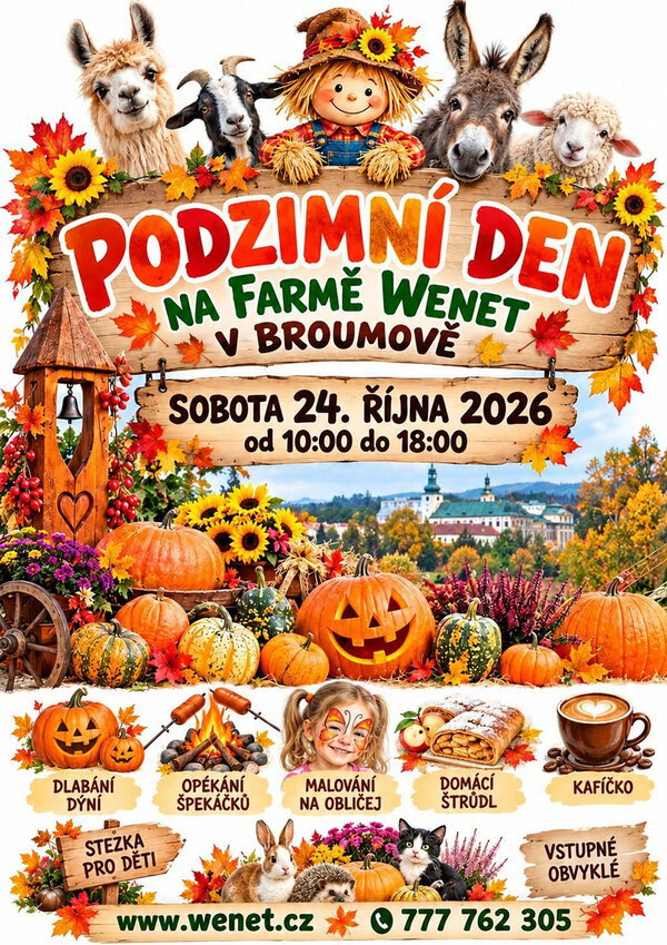 Podzimní den na Farmě Wenet – festivaly a Slavnosti, Broumov – fotka 2