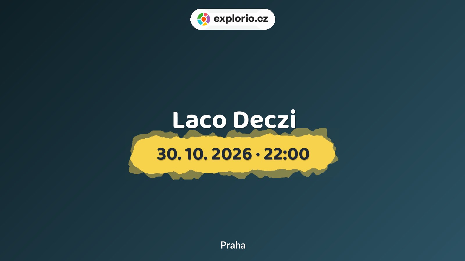 Laco Deczi – divadlo, Hudba a Kino, Praha