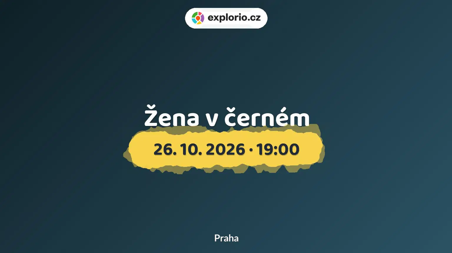 Žena v černém – divadlo, Hudba a Kino, Praha