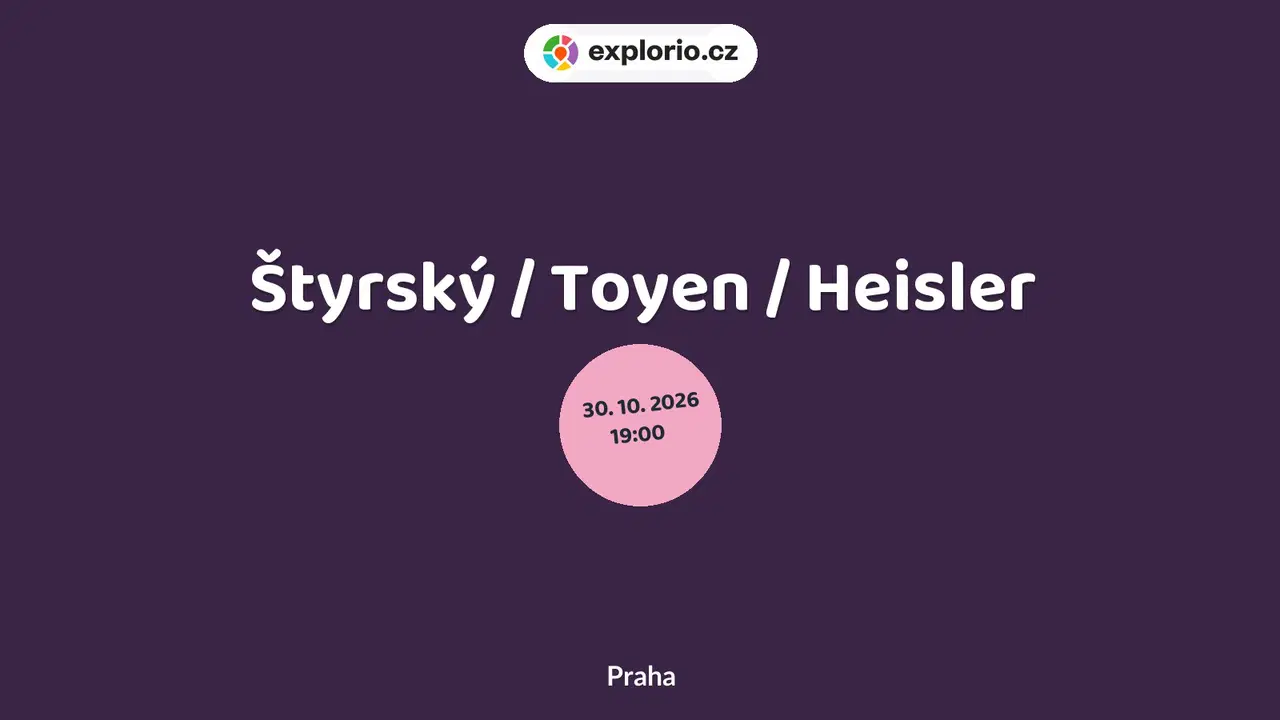 Štyrský / Toyen / Heisler – divadlo, Hudba a Kino, Praha