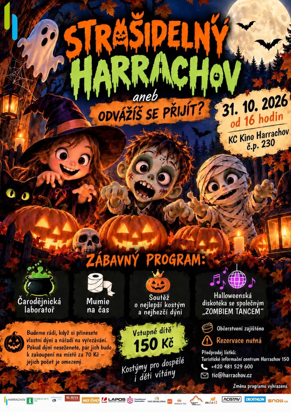 Strašidelný Harrachov aneb odvážíš se přijít? – festivaly a Slavnosti, Hradec Králové – fotka 2