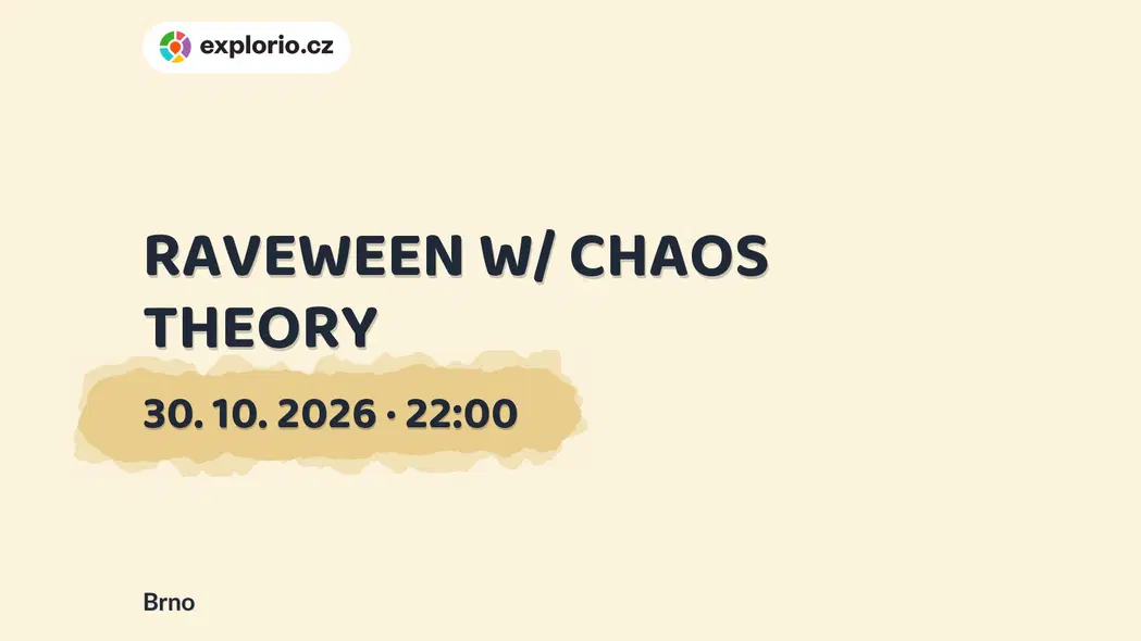 RAVEWEEN W/ CHAOS THEORY – divadlo, Hudba a Kino, Brno