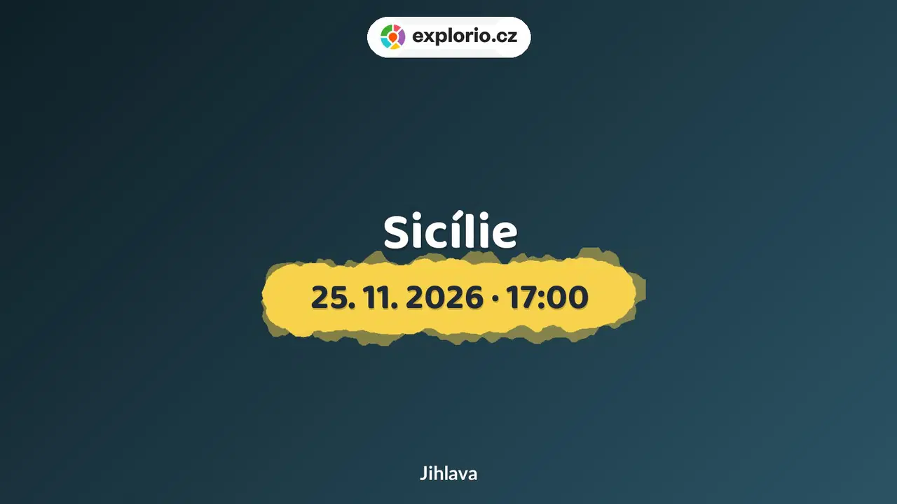 Sicílie – prohlídky a Muzea, Jihlava