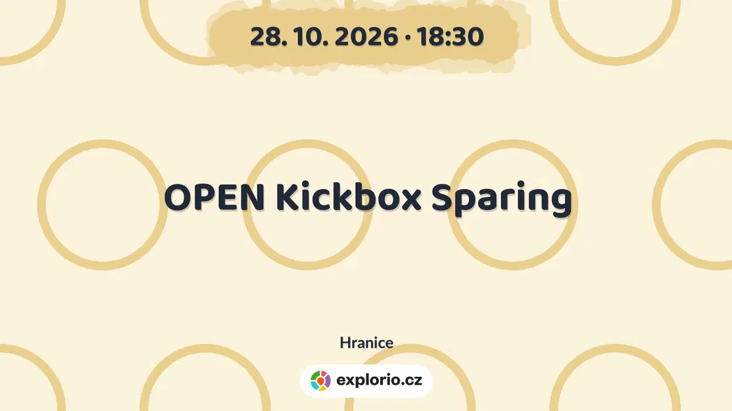OPEN Kickbox Sparing – sport a Pohyb, Hranice