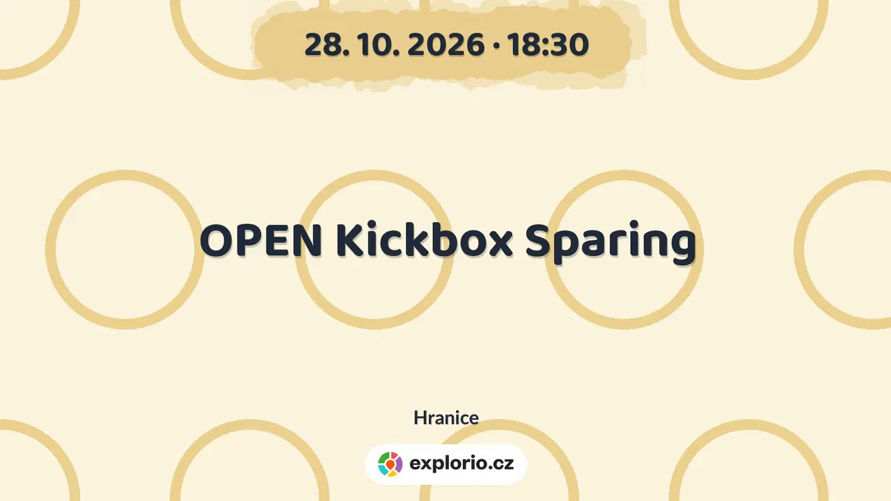 OPEN Kickbox Sparing – sport a Pohyb, Hranice