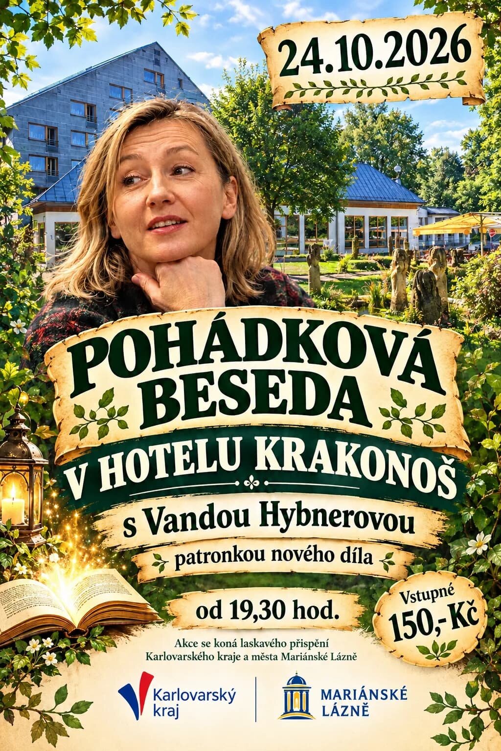POHÁDKOVÁ BESEDA v hotelu Krakonoš – divadlo, Hudba a Kino, Mariánské Lázně – fotka 2