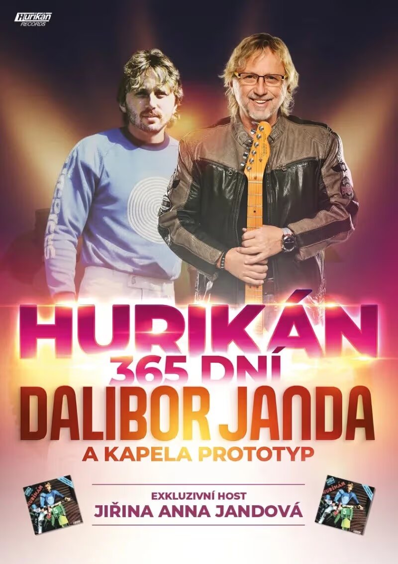 Dalibor Janda – Hurikán 365 dní – divadlo, Hudba a Kino, Cheb – fotka 2