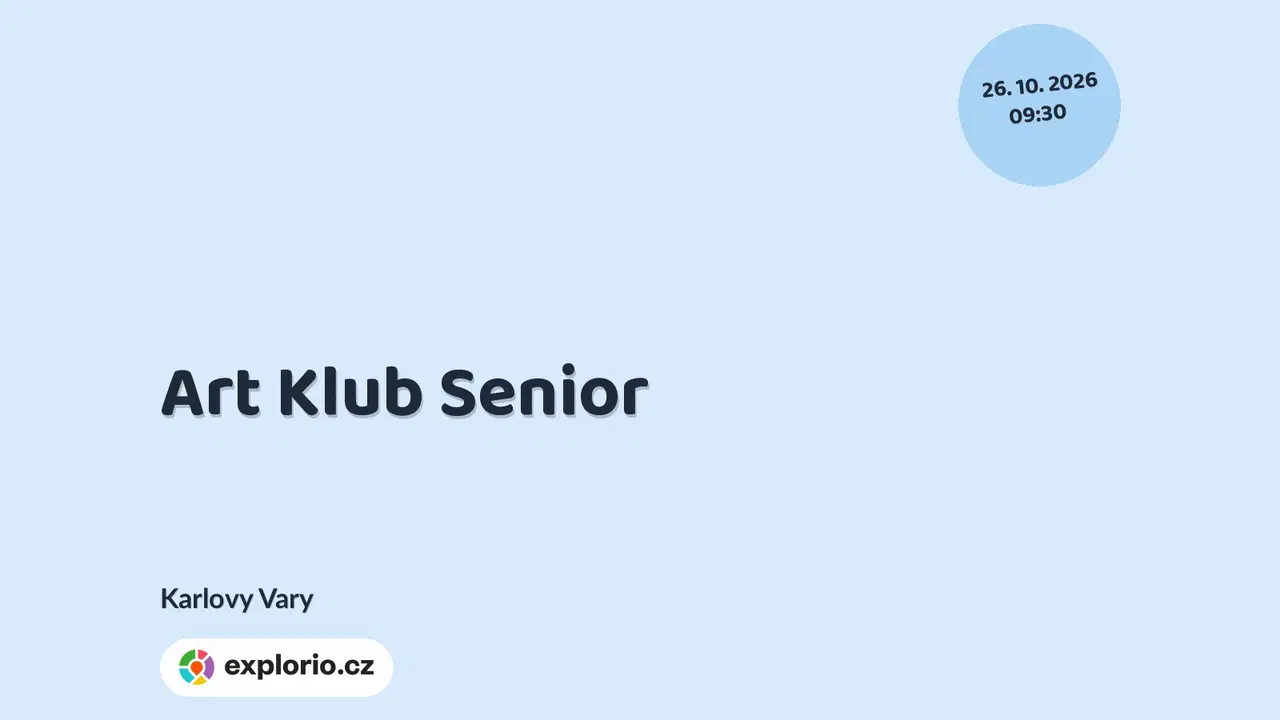 Art Klub Senior – tvořivé dílny a Workshopy, Karlovy Vary