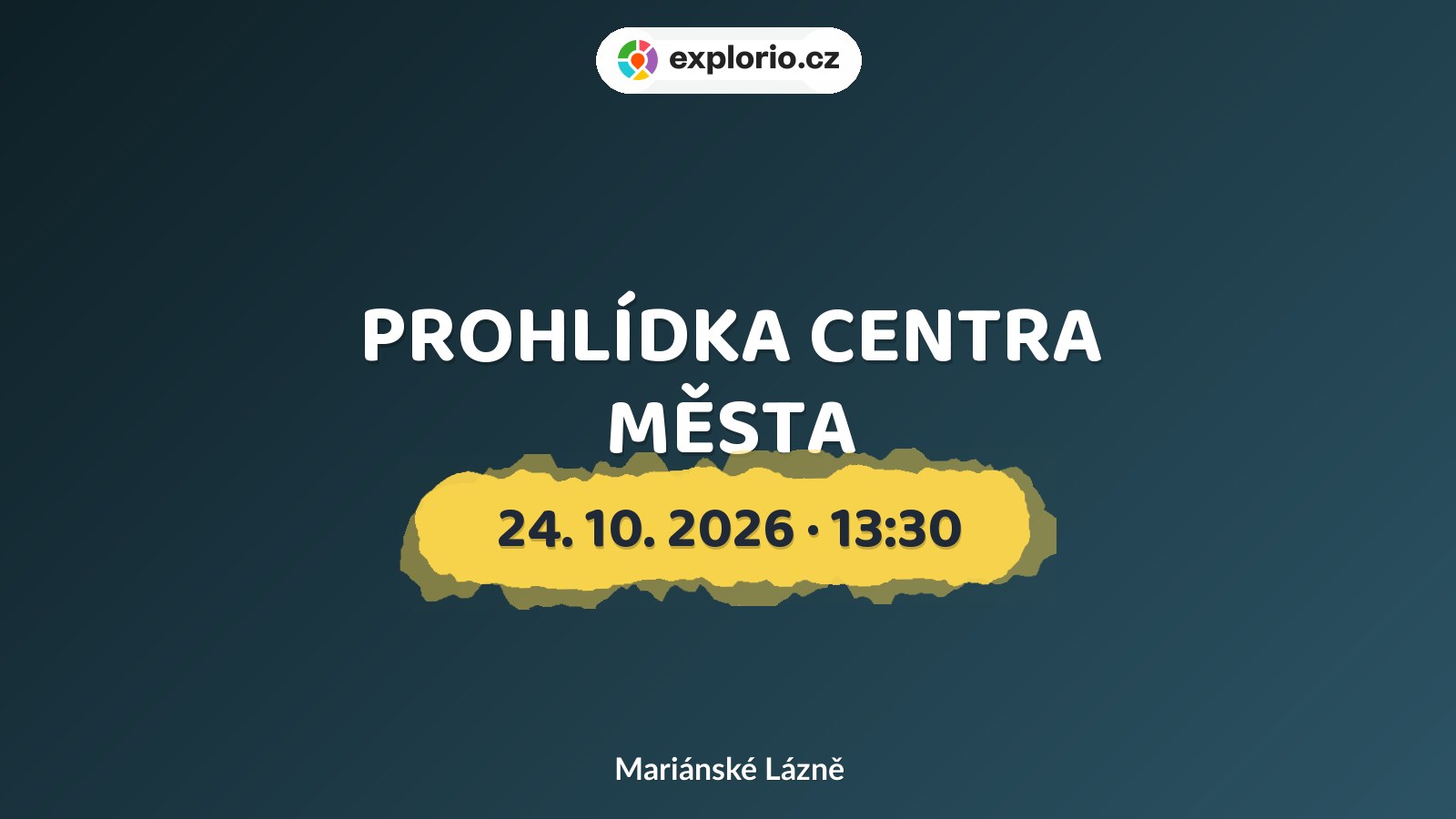 PROHLÍDKA CENTRA MĚSTA – prohlídky a Muzea, Mariánské Lázně