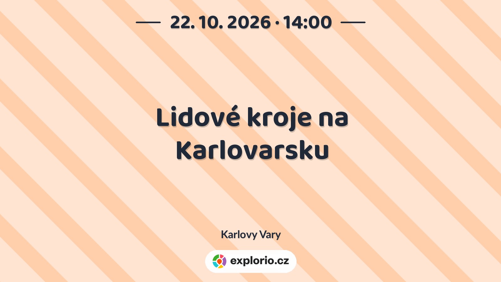 Lidové kroje na Karlovarsku – prohlídky a Muzea, Karlovy Vary