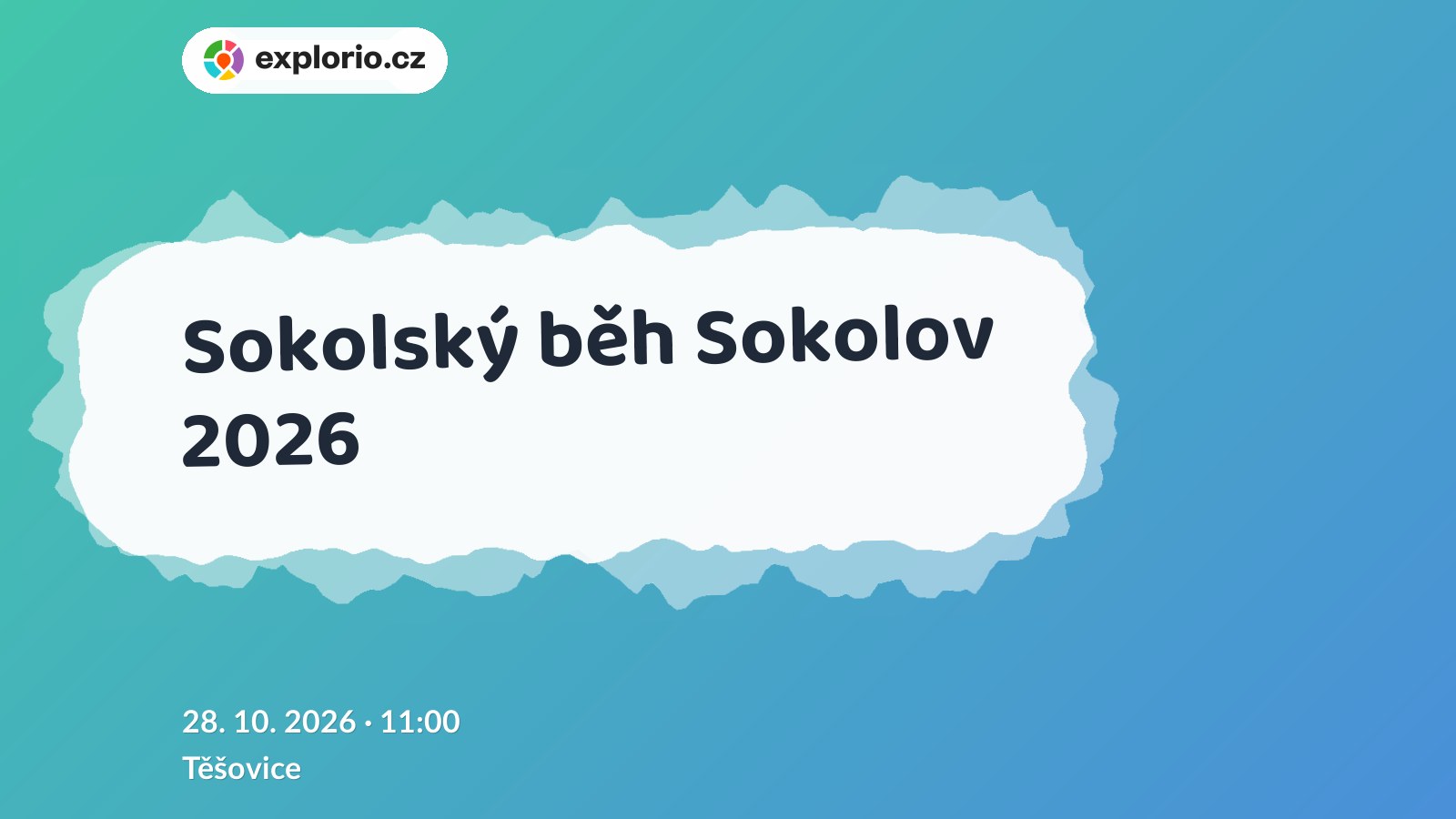 Sokolský běh Sokolov 2026 – sport a Pohyb, Těšovice