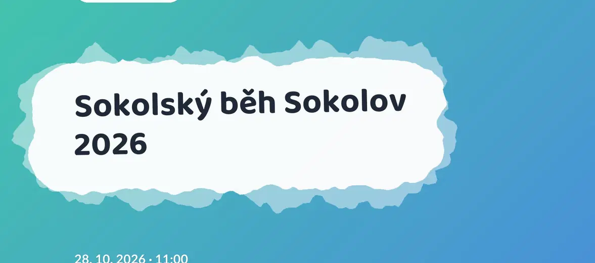 Sokolský běh Sokolov 2026 – sport a Pohyb, Těšovice