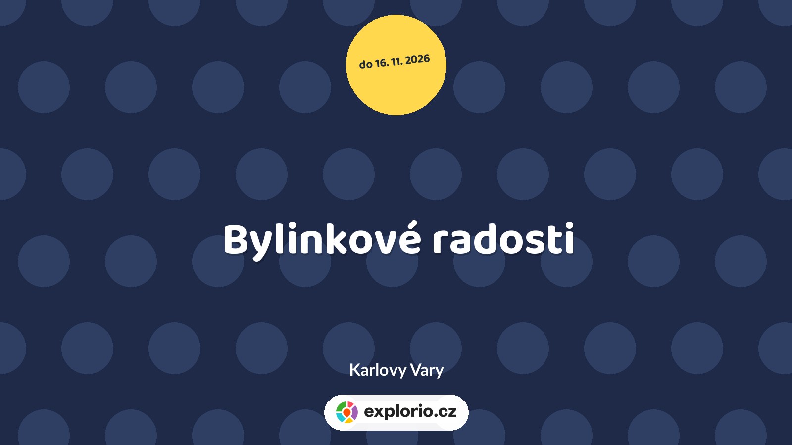Bylinkové radosti – tvořivé dílny a Workshopy, Karlovy Vary