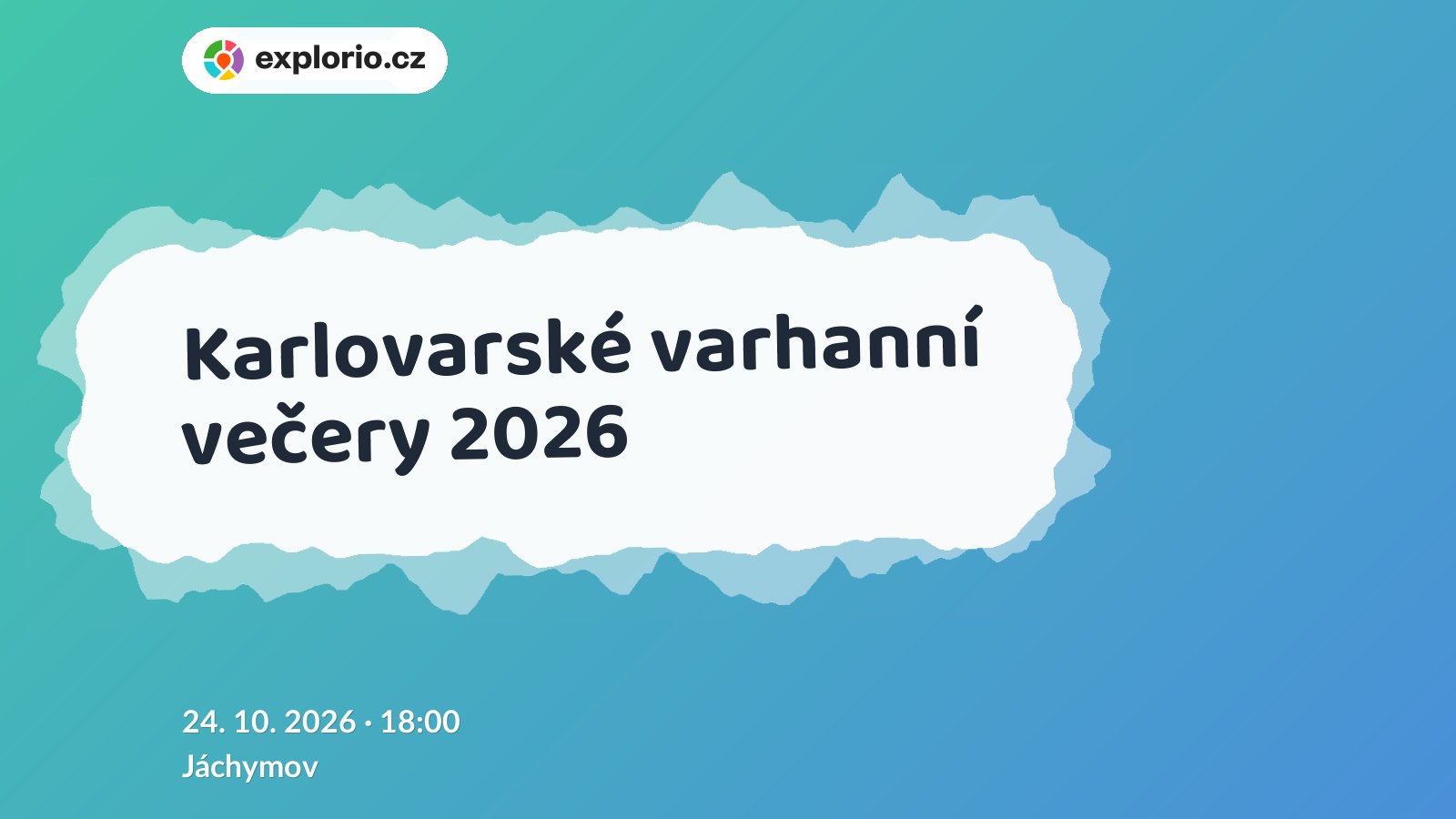 Karlovarské varhanní večery 2026 – divadlo, Hudba a Kino, Jáchymov