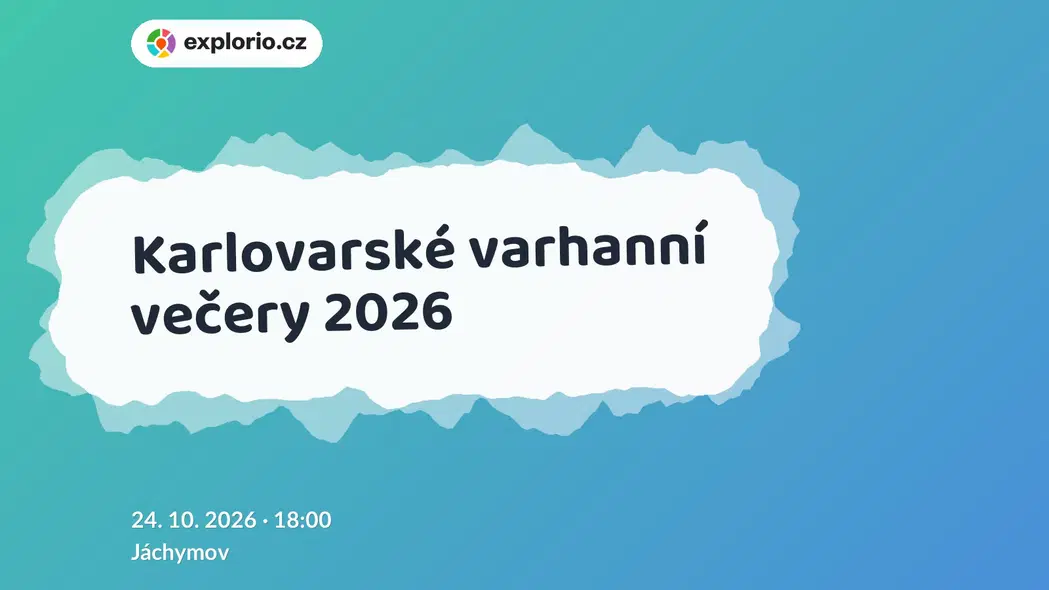 Karlovarské varhanní večery 2026 – divadlo, Hudba a Kino, Jáchymov