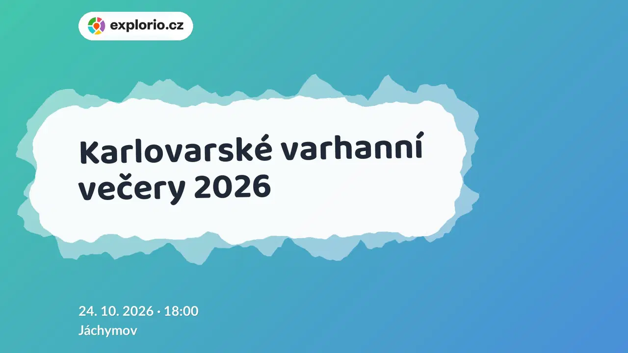 Karlovarské varhanní večery 2026 – divadlo, Hudba a Kino, Jáchymov