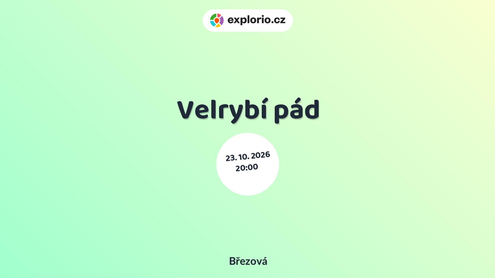 Velrybí pád – divadlo, Hudba a Kino, Březová