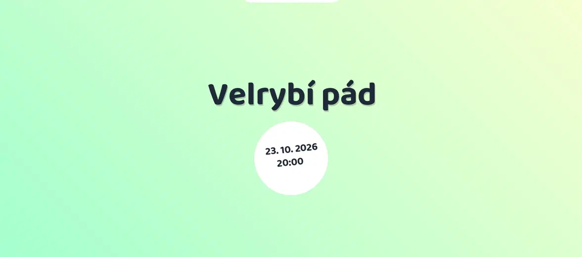 Velrybí pád – divadlo, Hudba a Kino, Březová