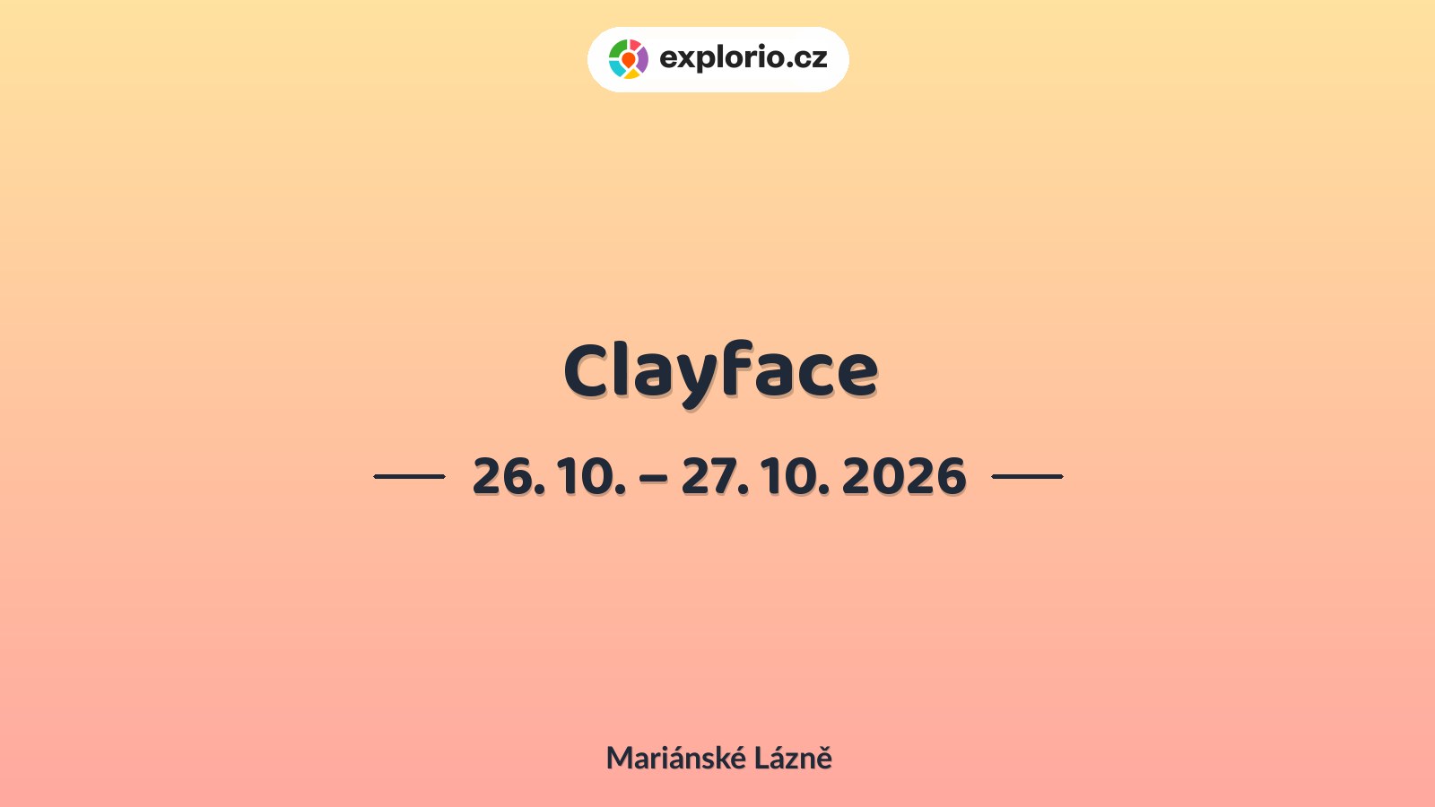 Clayface – divadlo, Hudba a Kino, Mariánské Lázně