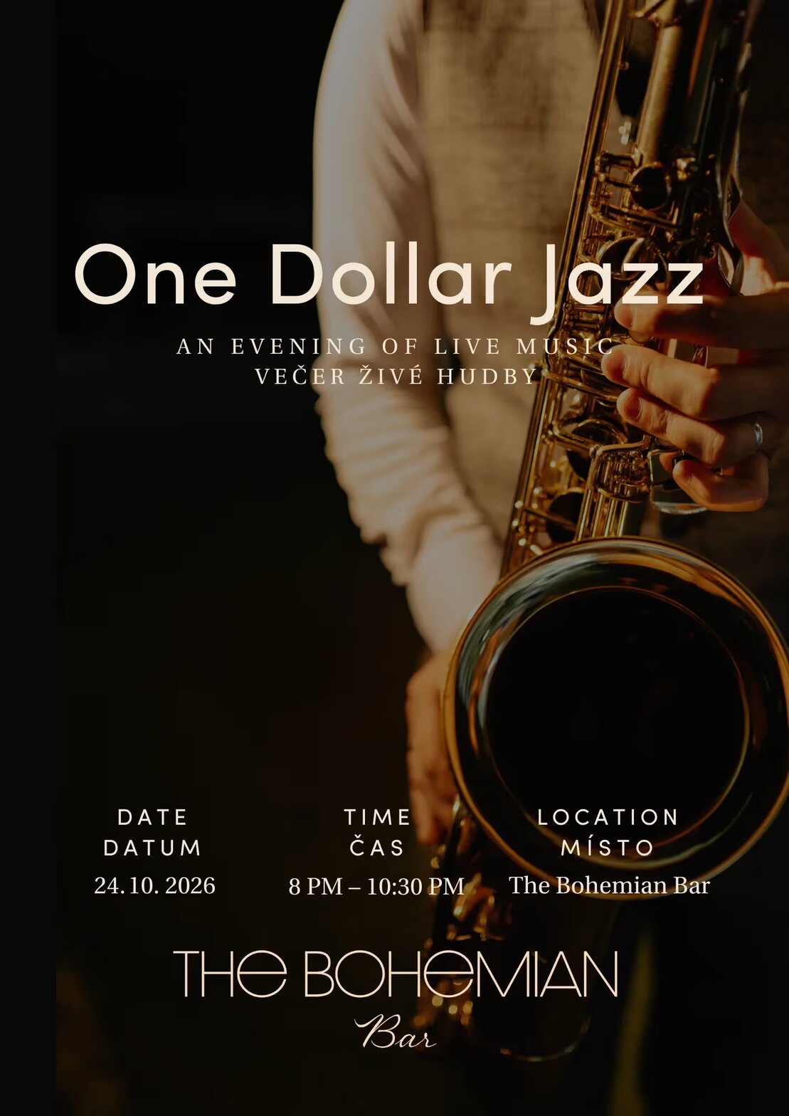 One Dollar Jazz v The Bohemian Bar – divadlo, Hudba a Kino, Mariánské Lázně – fotka 2