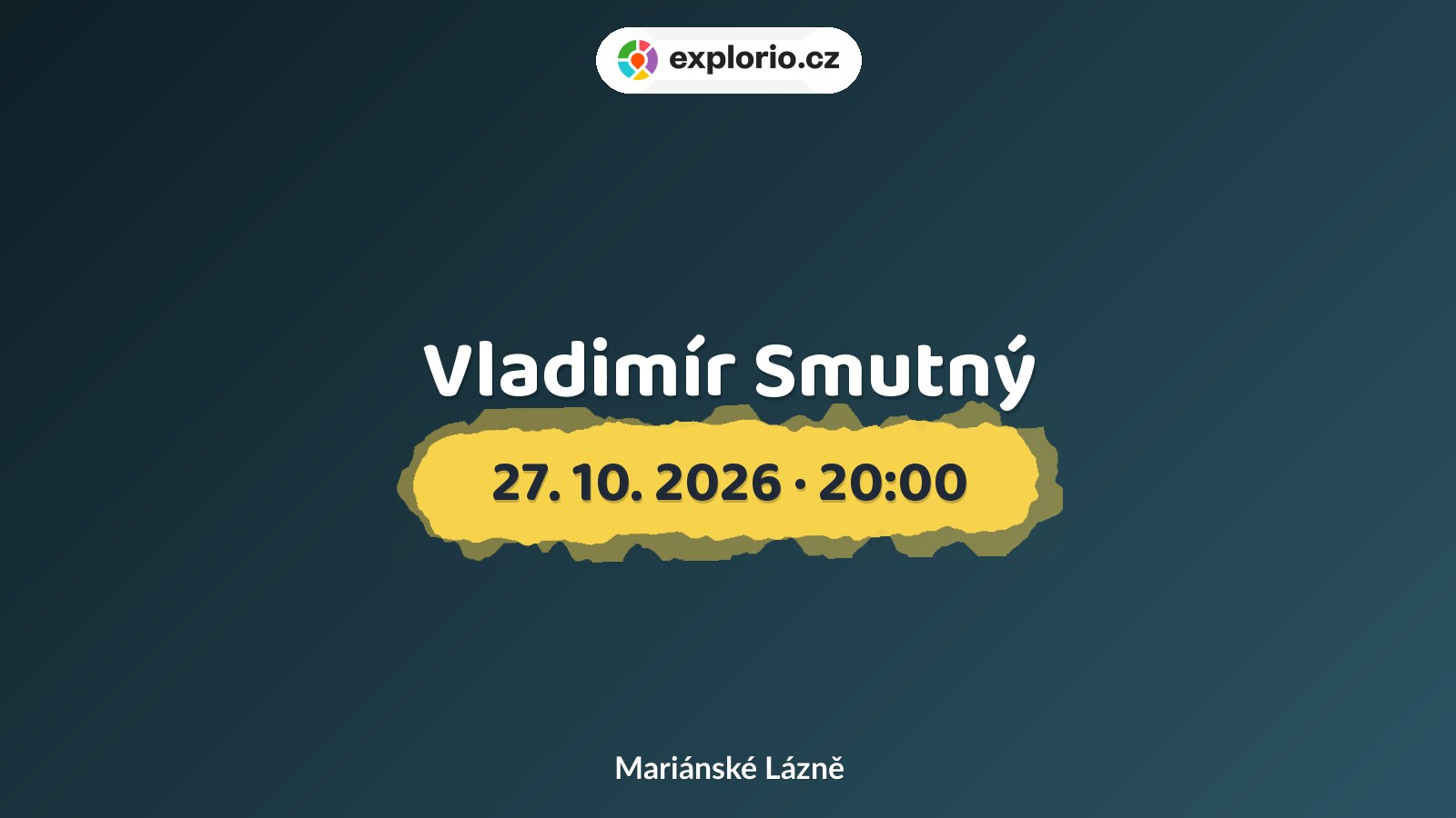 Vladimír Smutný – divadlo, Hudba a Kino, Mariánské Lázně
