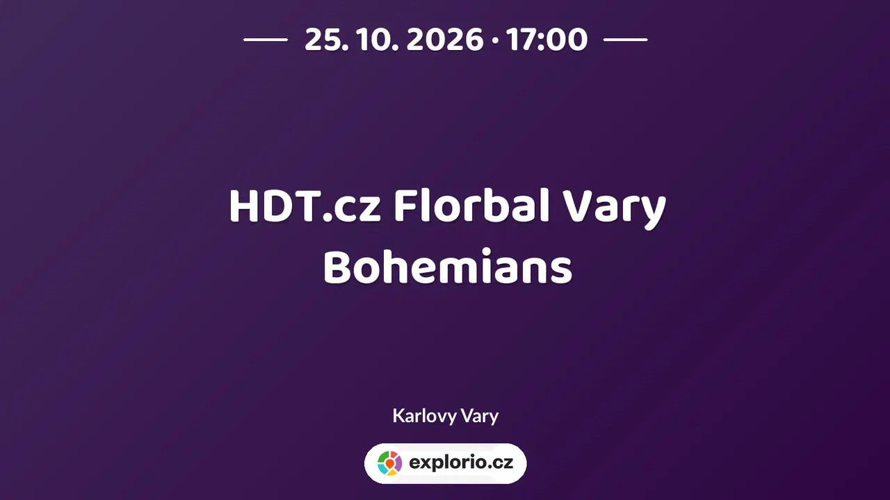 HDT.cz Florbal Vary Bohemians – sport a Pohyb, Karlovy Vary