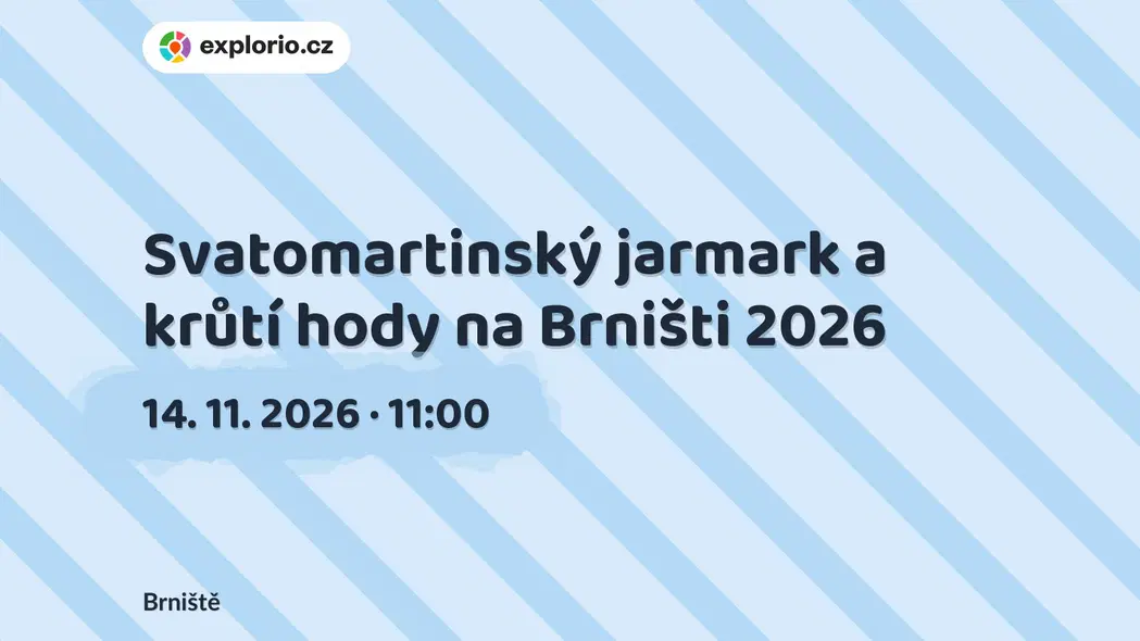 Svatomartinský jarmark a krůtí hody na Brništi 2026 – festivaly a Slavnosti, Brniště