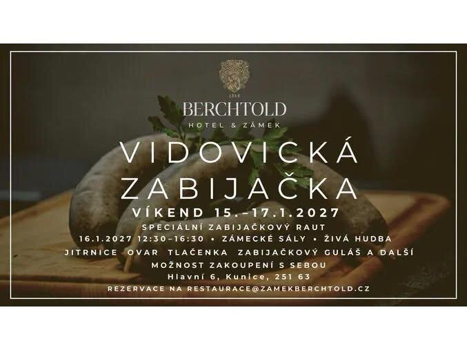 Vidovická zabijačka na Zámku Berchtold – festivaly a Slavnosti, Kunice – fotka 2