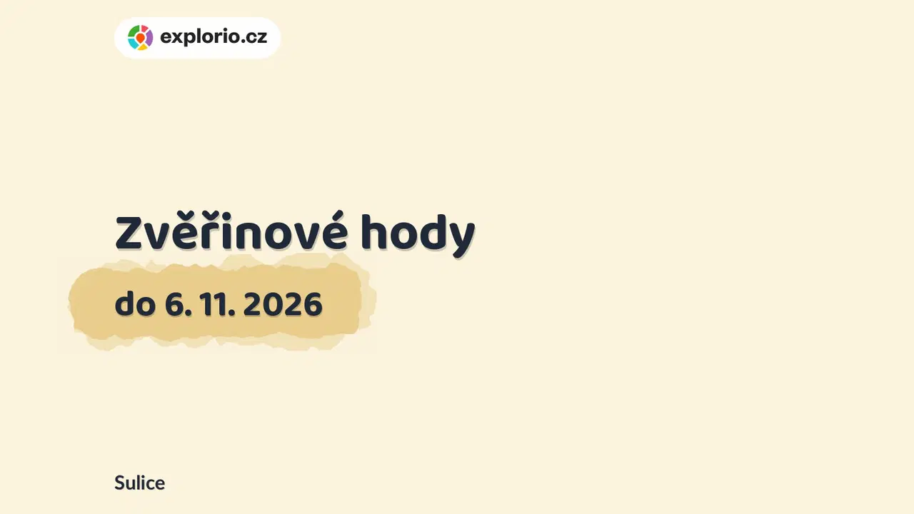 Zvěřinové hody – divadlo, Hudba a Kino, Sulice