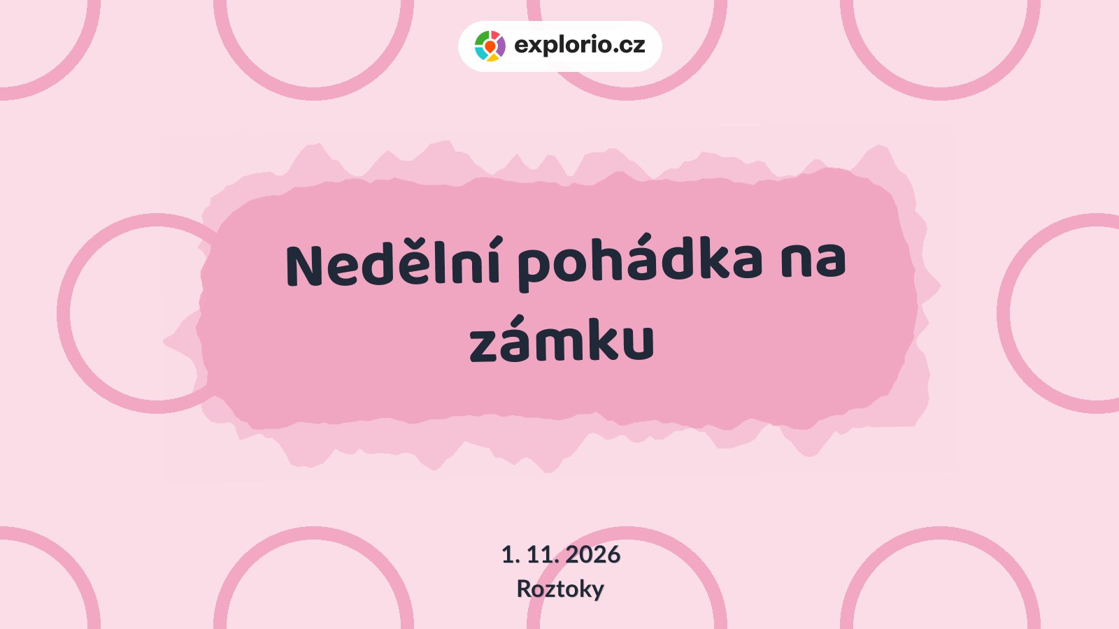 Nedělní pohádka na zámku – divadlo, Hudba a Kino, Roztoky
