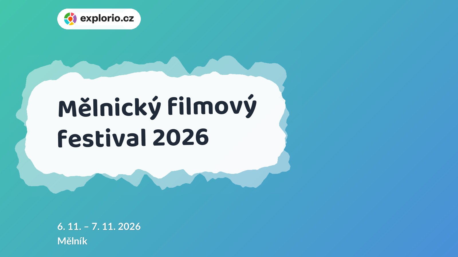 Mělnický filmový festival 2026 – divadlo, Hudba a Kino, Mělník