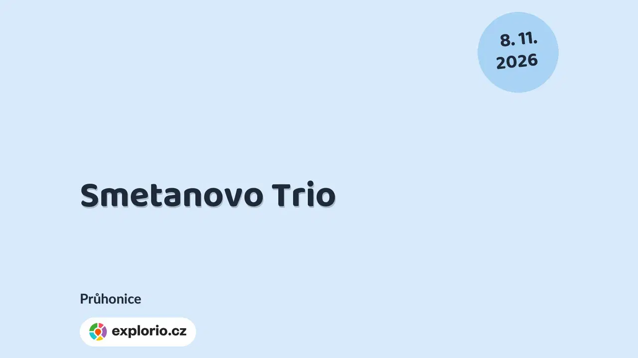 Smetanovo Trio – divadlo, Hudba a Kino, Průhonice