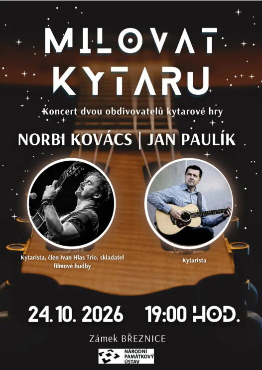 Norbi Kovács a Jan Paulík – divadlo, Hudba a Kino, Březnice – fotka 2