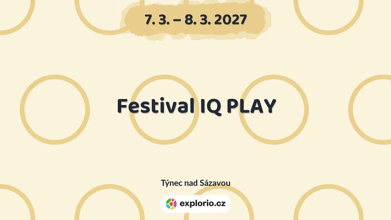 Festival IQ PLAY – tvořivé dílny a Workshopy, Týnec nad Sázavou