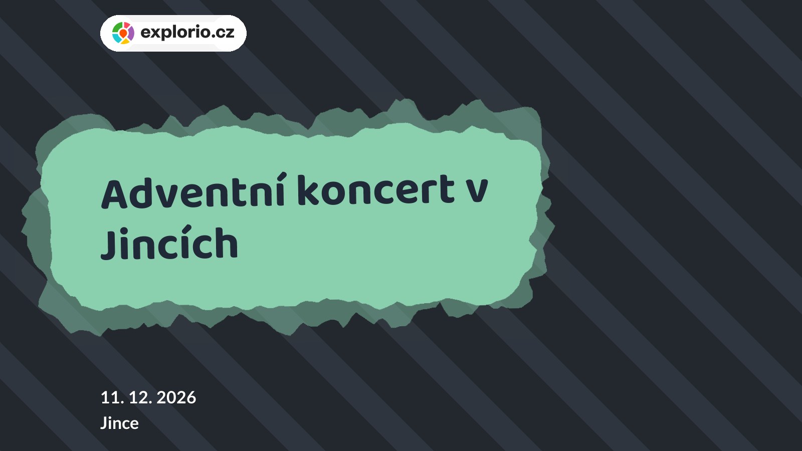 Adventní koncert v Jincích – divadlo, Hudba a Kino, Jince