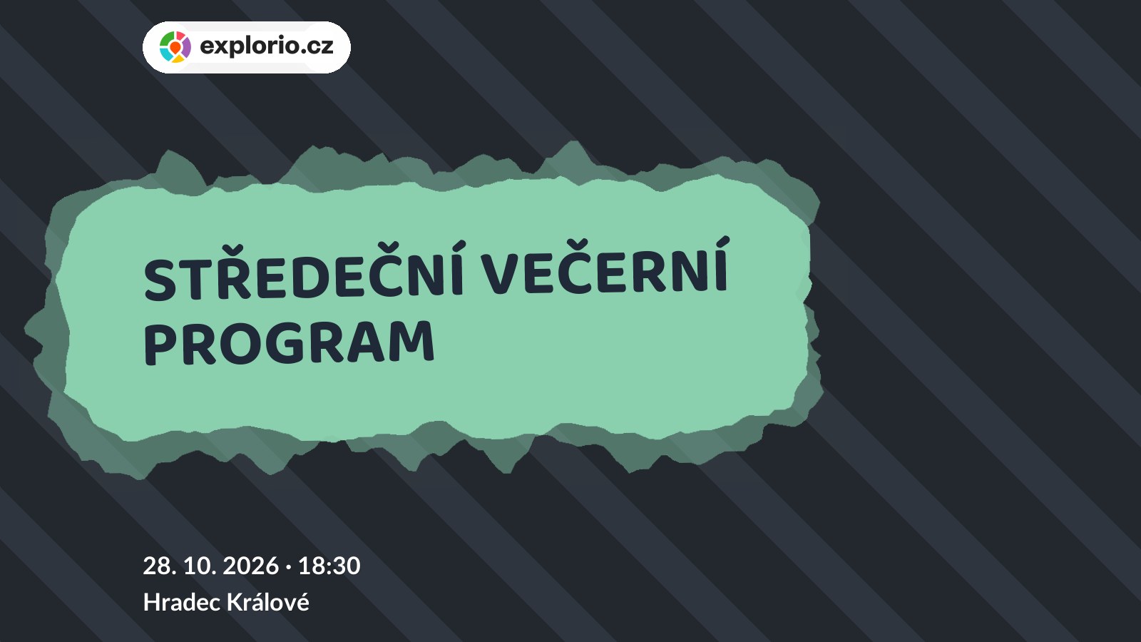 STŘEDEČNÍ VEČERNÍ PROGRAM – prohlídky a Muzea, Hradec Králové