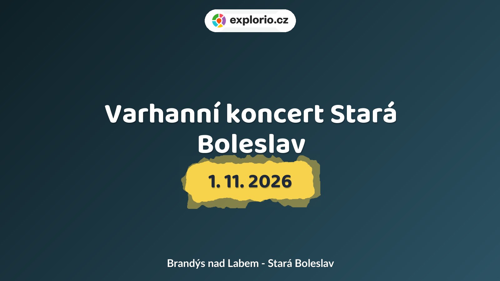 Varhanní koncert Stará Boleslav – divadlo, Hudba a Kino, Brandýs nad Labem - Stará Boleslav