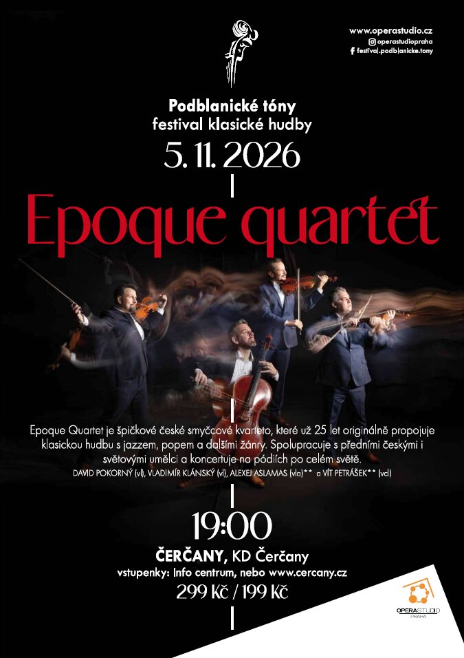 Epoque quartet – divadlo, Hudba a Kino, Čerčany – fotka 2
