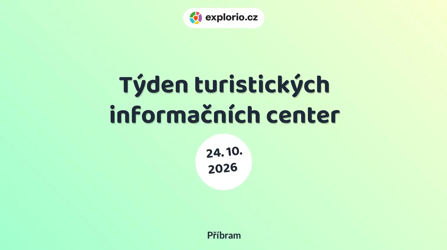 Týden turistických informačních center – prohlídky a Muzea, Příbram