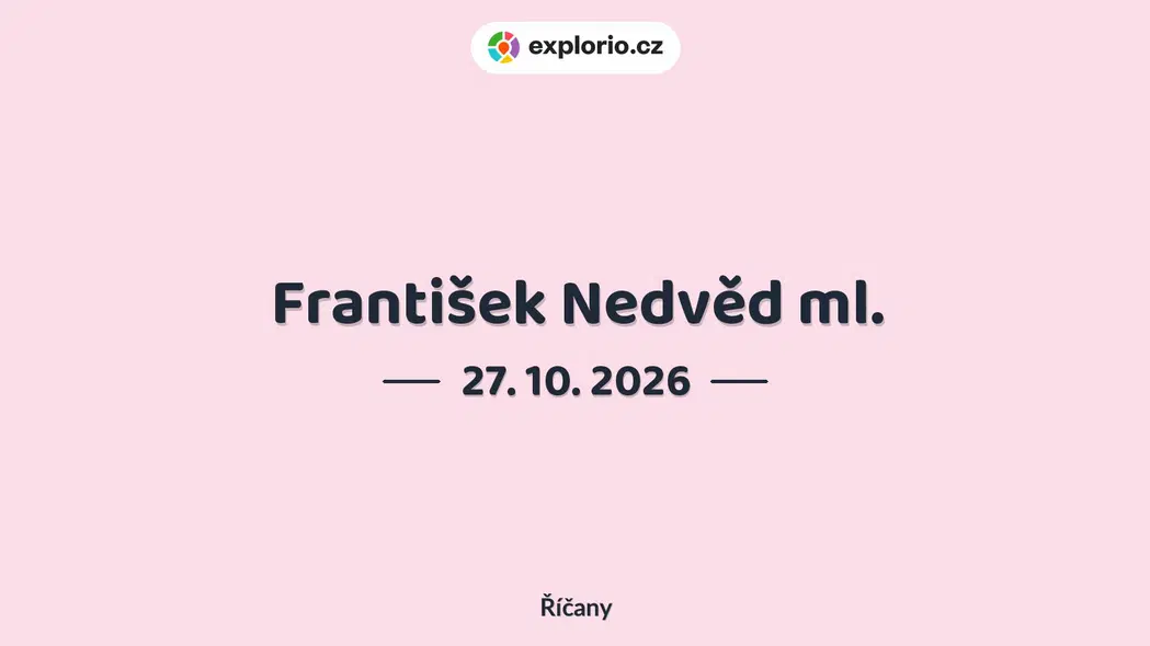 František Nedvěd ml. – divadlo, Hudba a Kino, Říčany
