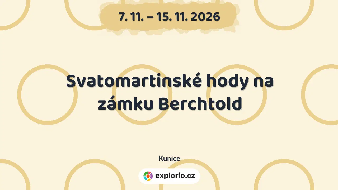 Svatomartinské hody na zámku Berchtold – festivaly a Slavnosti, Kunice