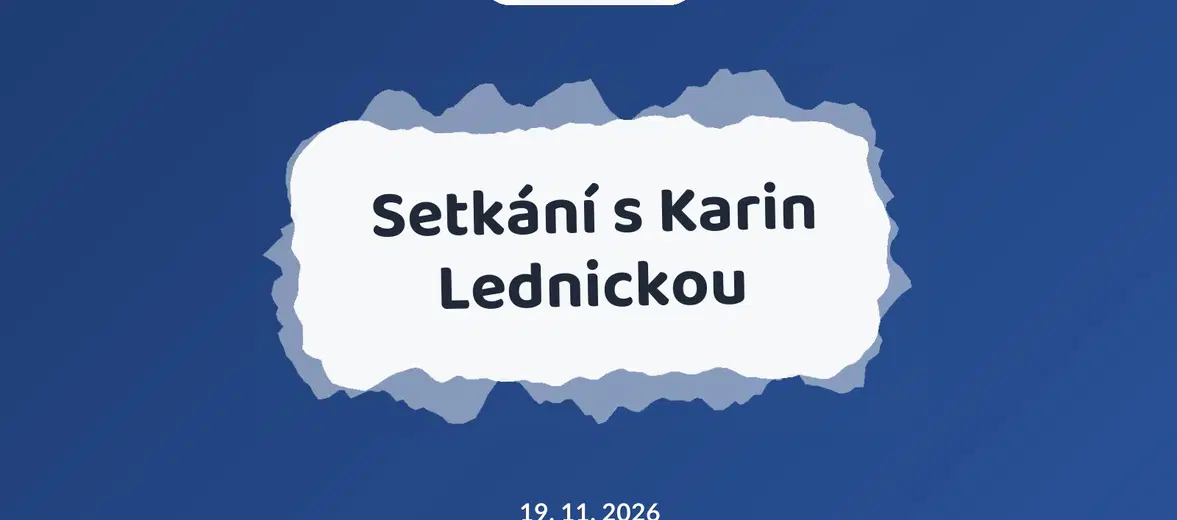 Setkání s Karin Lednickou – divadlo, Hudba a Kino, Příbram