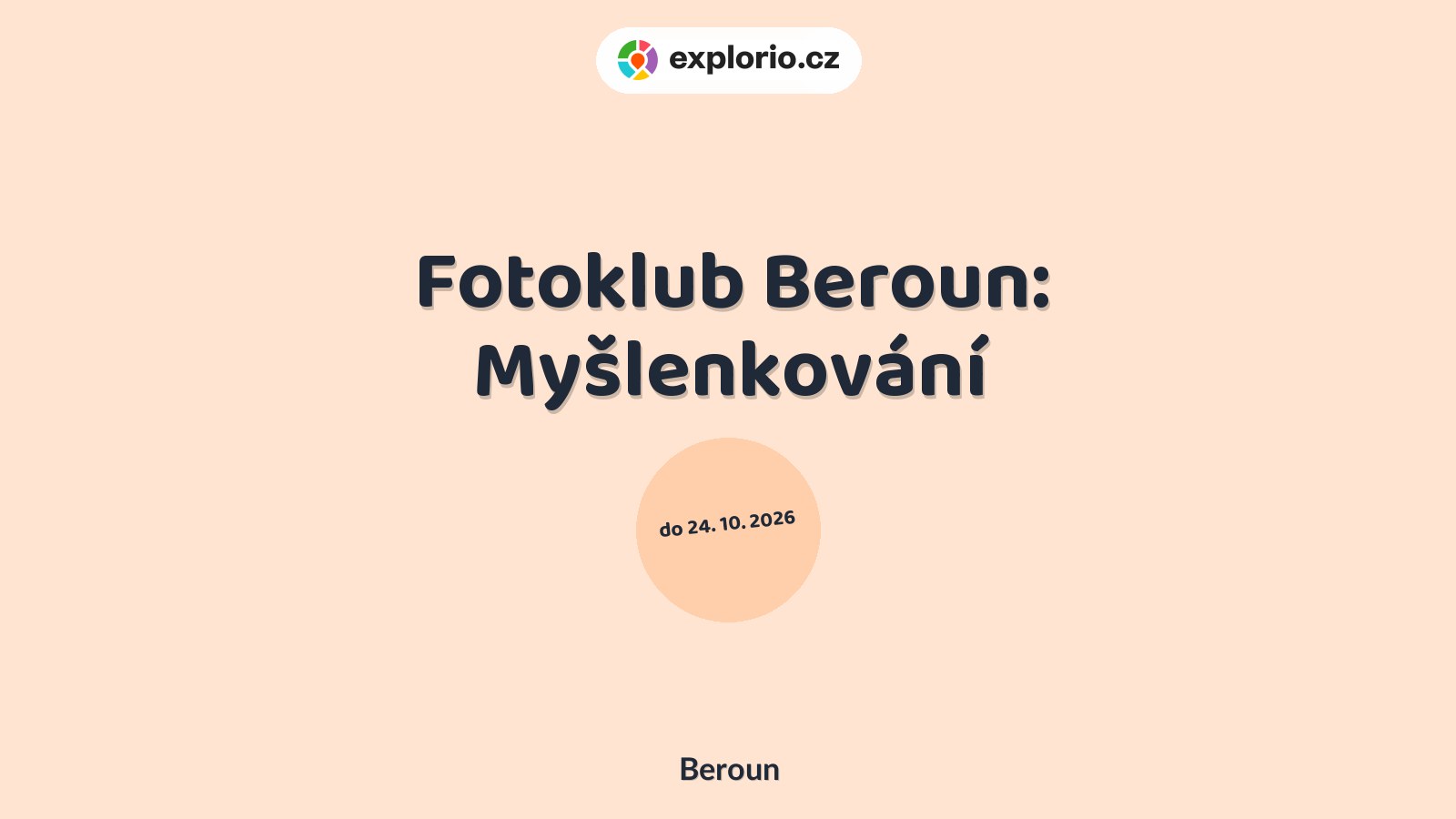Fotoklub Beroun: Myšlenkování – prohlídky a Muzea, Beroun
