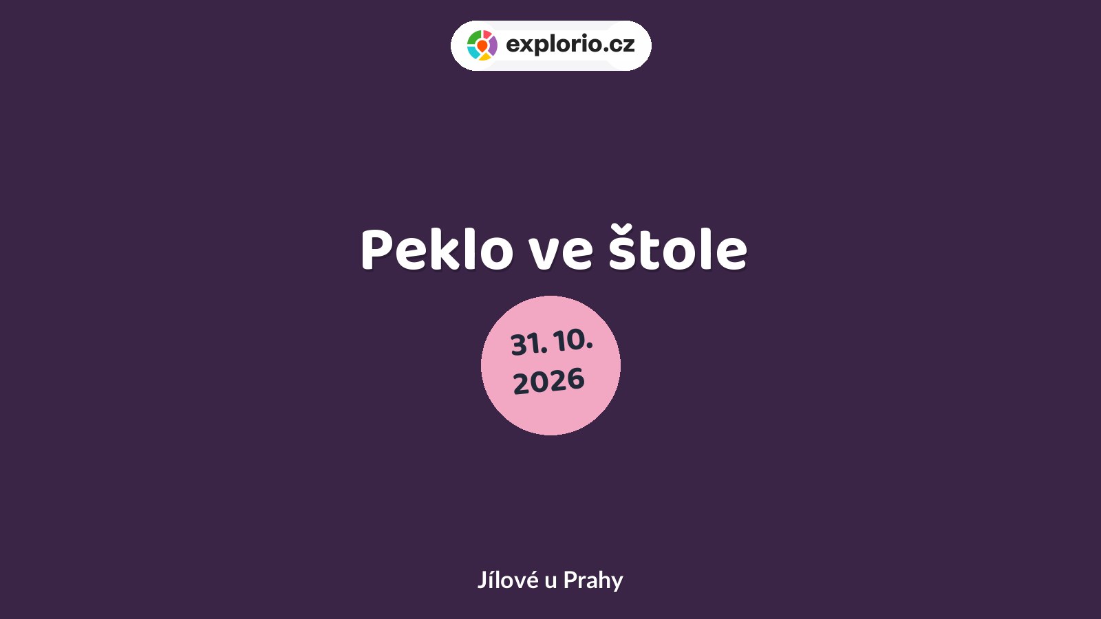 Peklo ve štole – prohlídky a Muzea, Jílové u Prahy