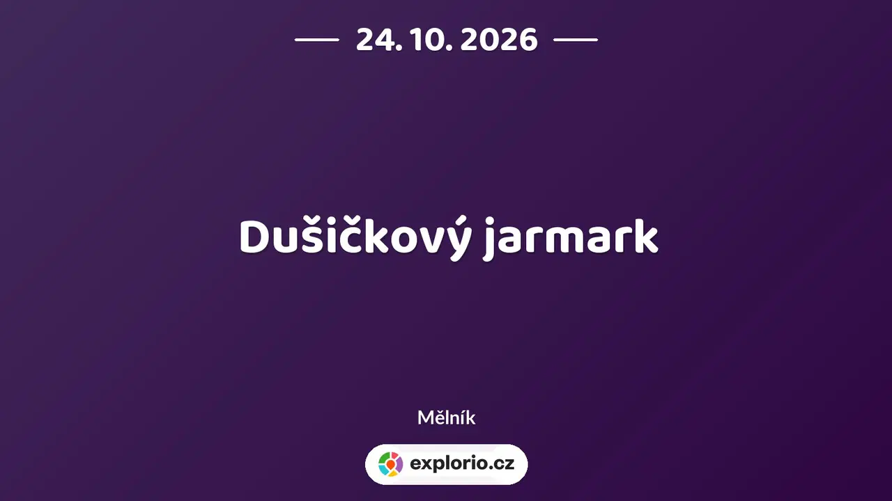 Dušičkový jarmark – festivaly a Slavnosti, Mělník