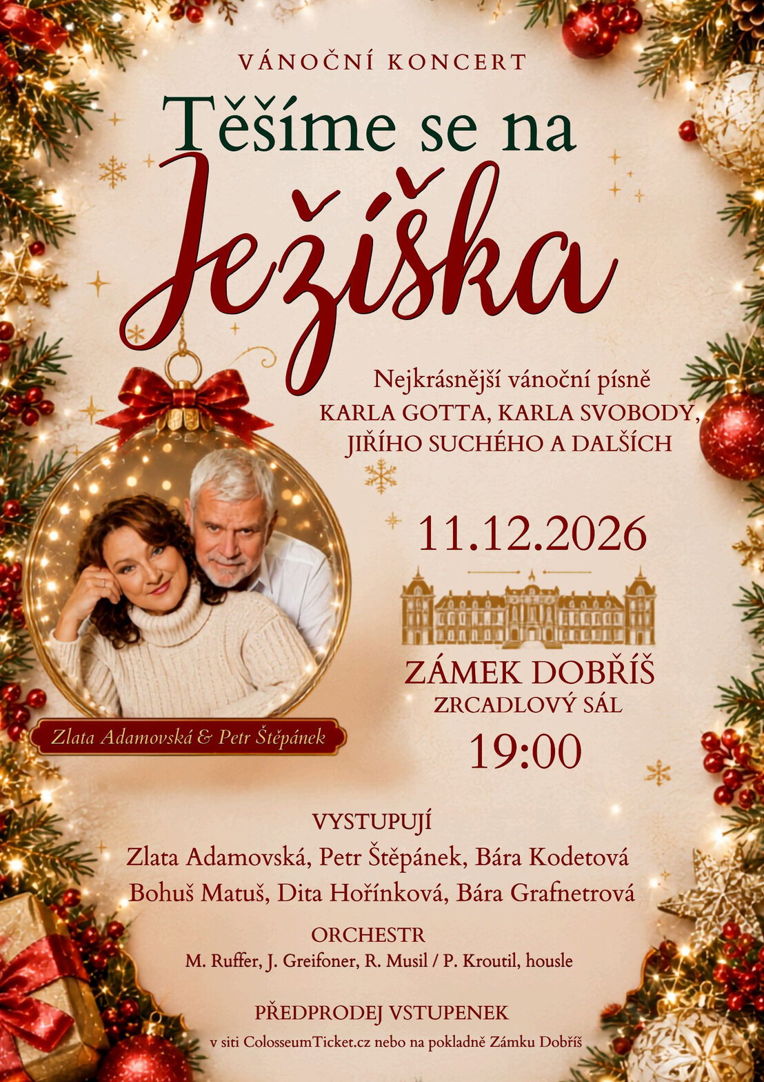 Těšíme se na Ježíška – divadlo, Hudba a Kino, Dobříš – fotka 2