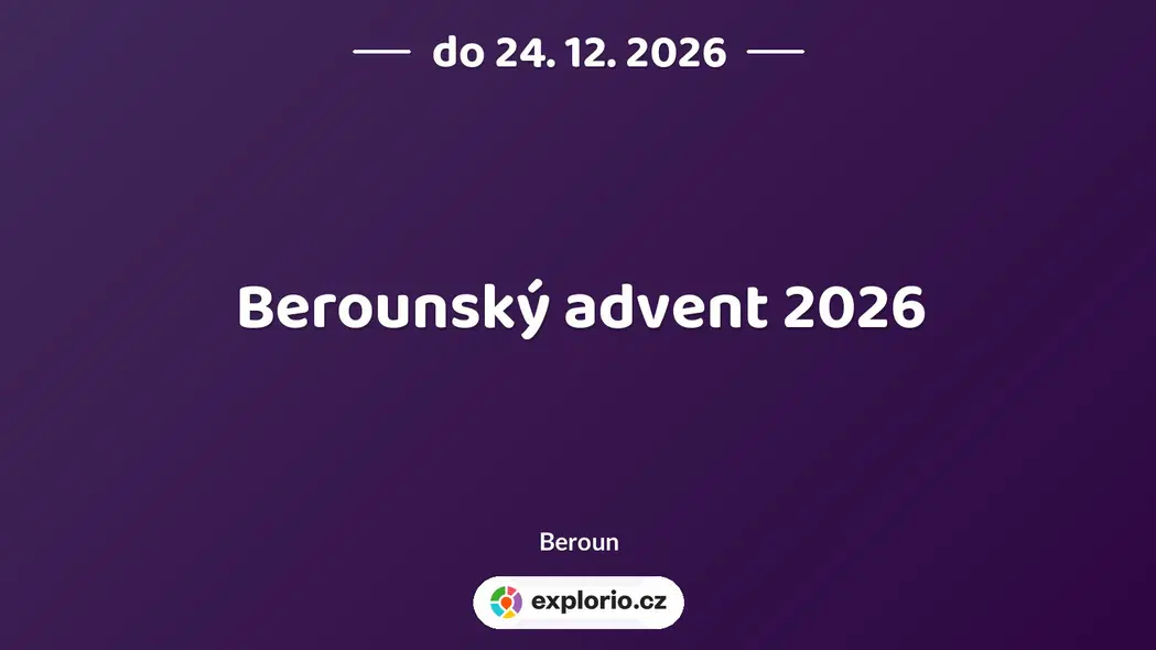 Berounský advent 2026 – festivaly a Slavnosti, Beroun