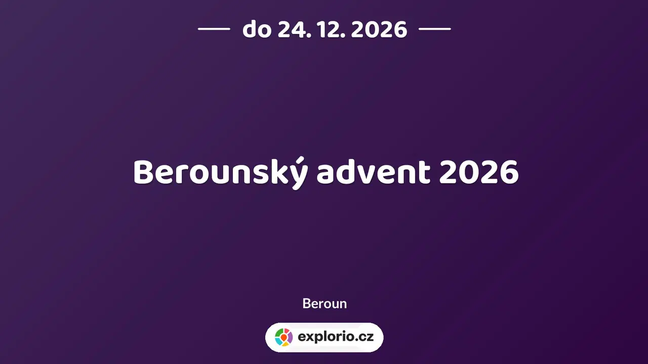 Berounský advent 2026 – festivaly a Slavnosti, Beroun