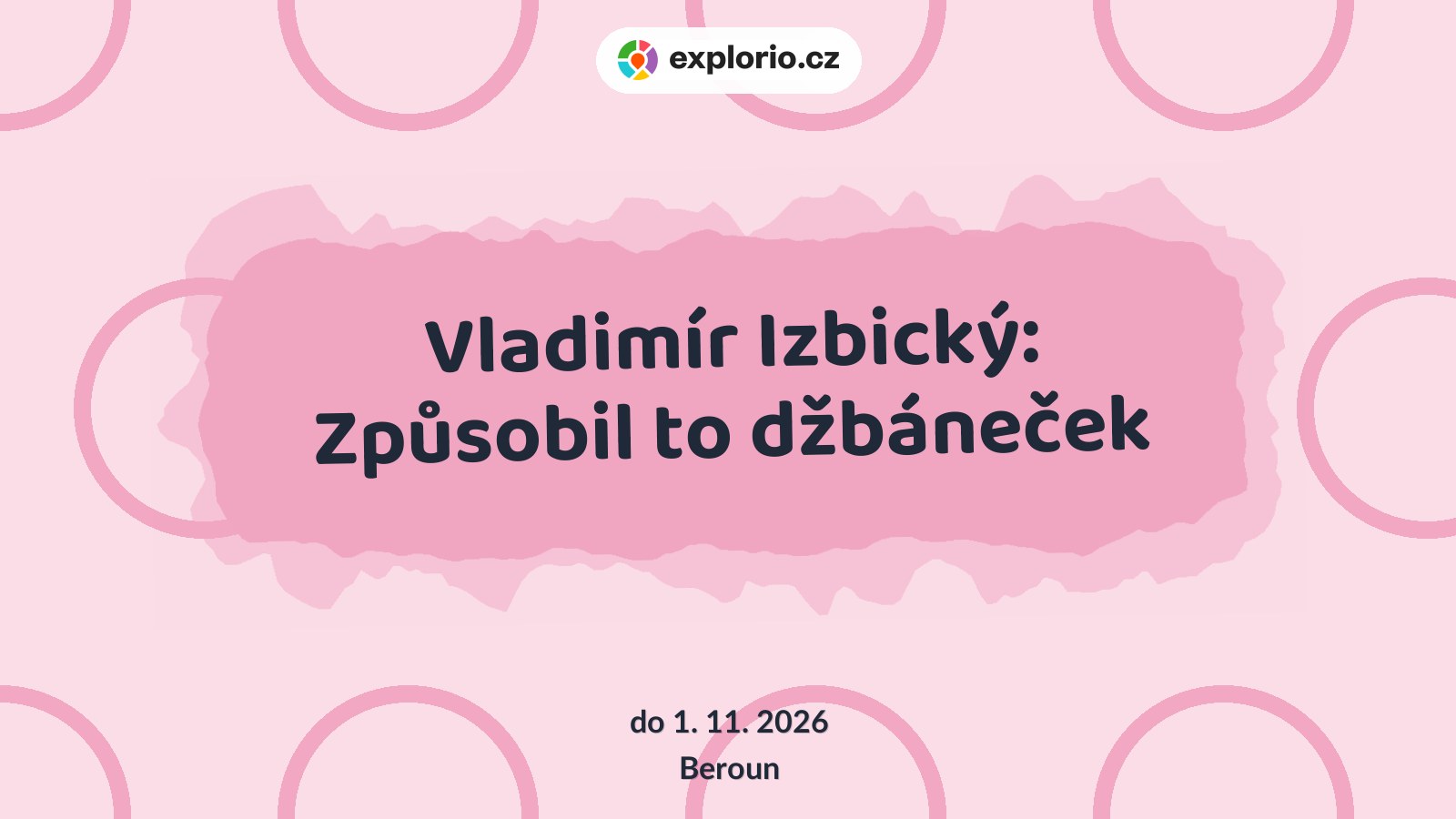Vladimír Izbický: Způsobil to džbáneček – prohlídky a Muzea, Beroun